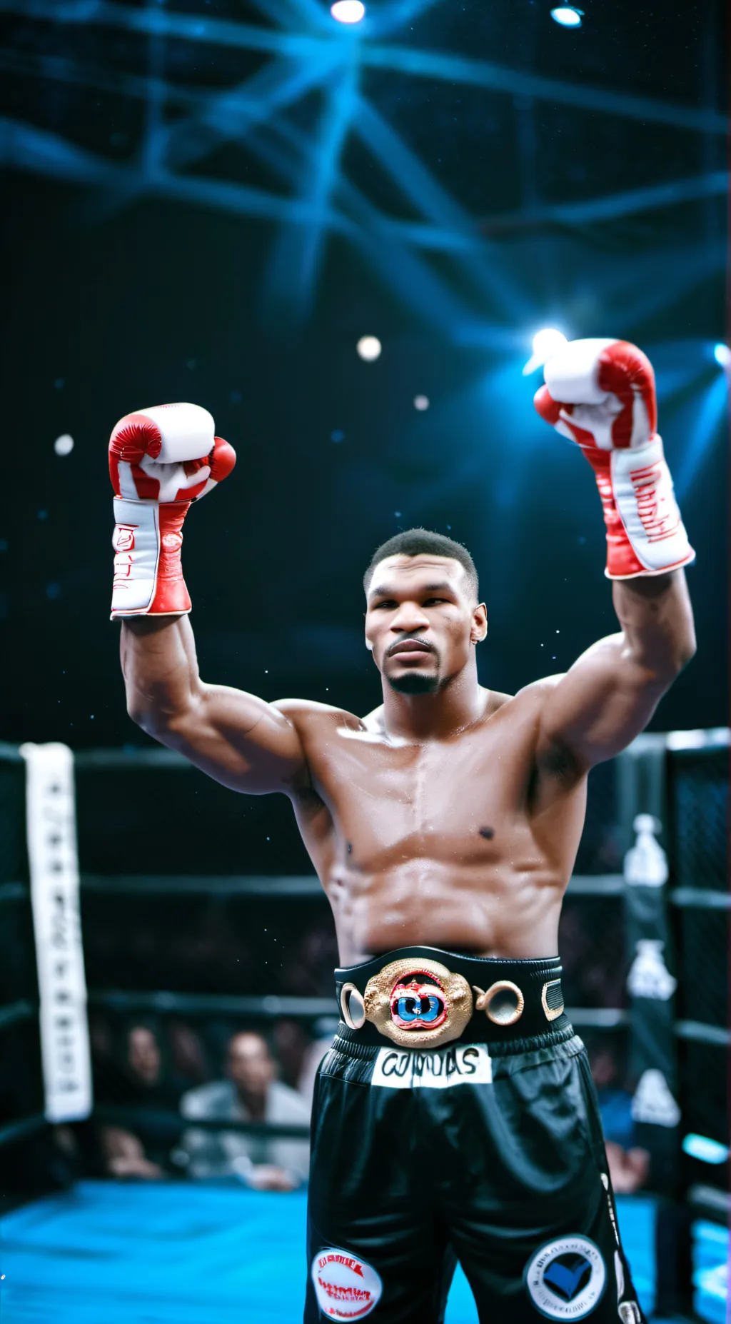 ai character: Iron Mike Tyson  background