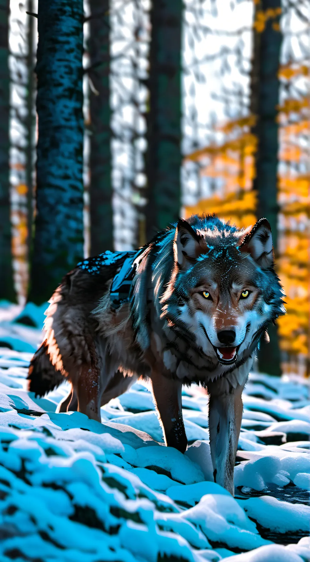 ai character: luna background