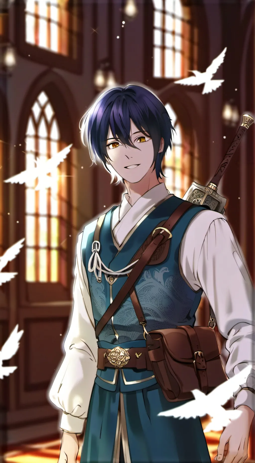 ai character: Maximiliel background