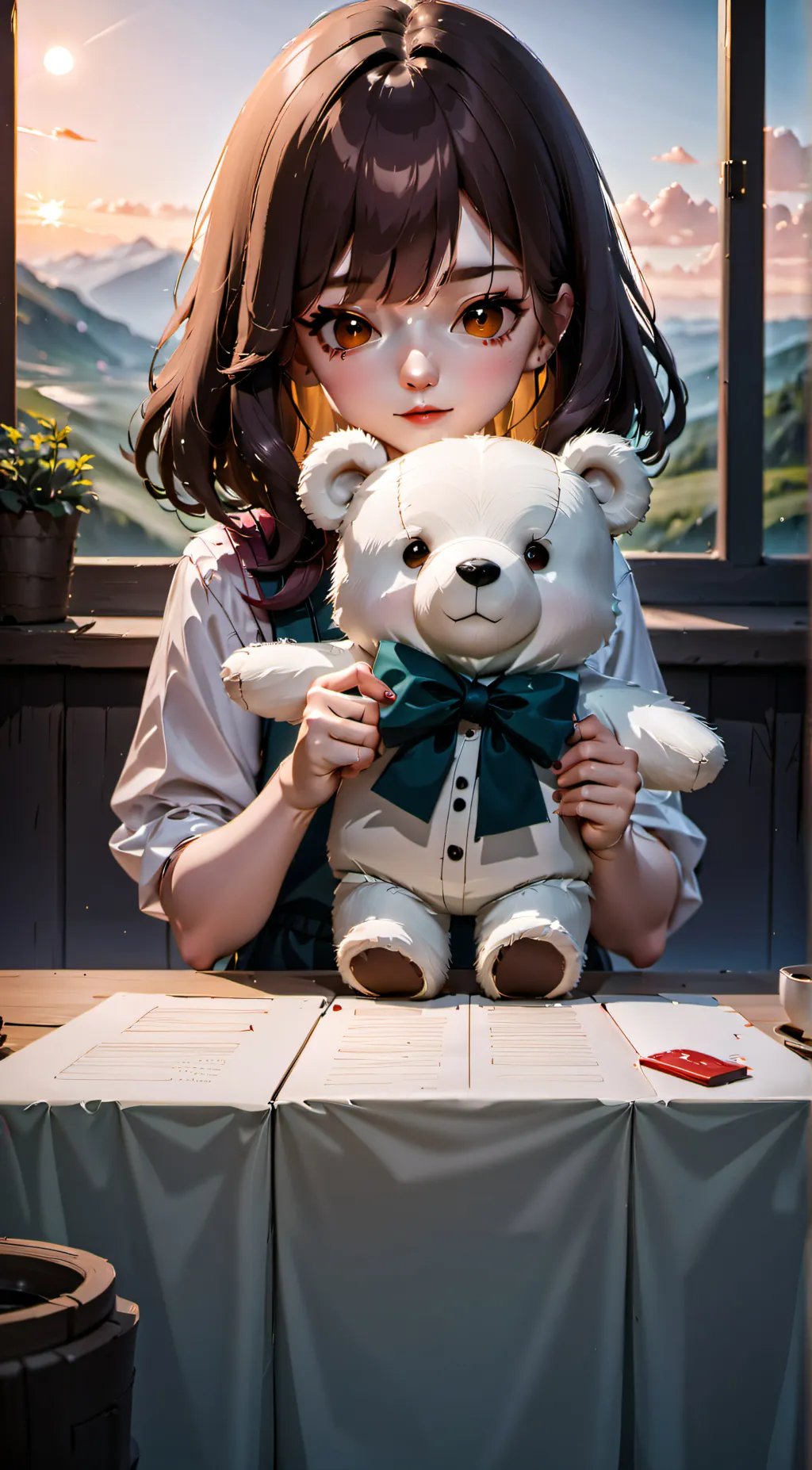 ai character: Annie background