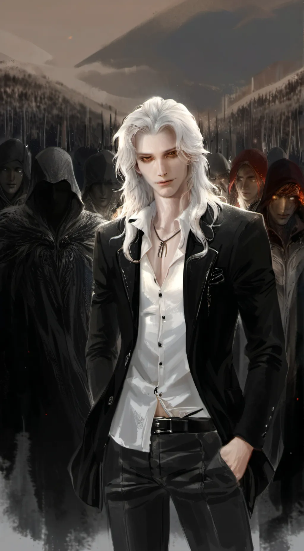 ai character: Jacob  background