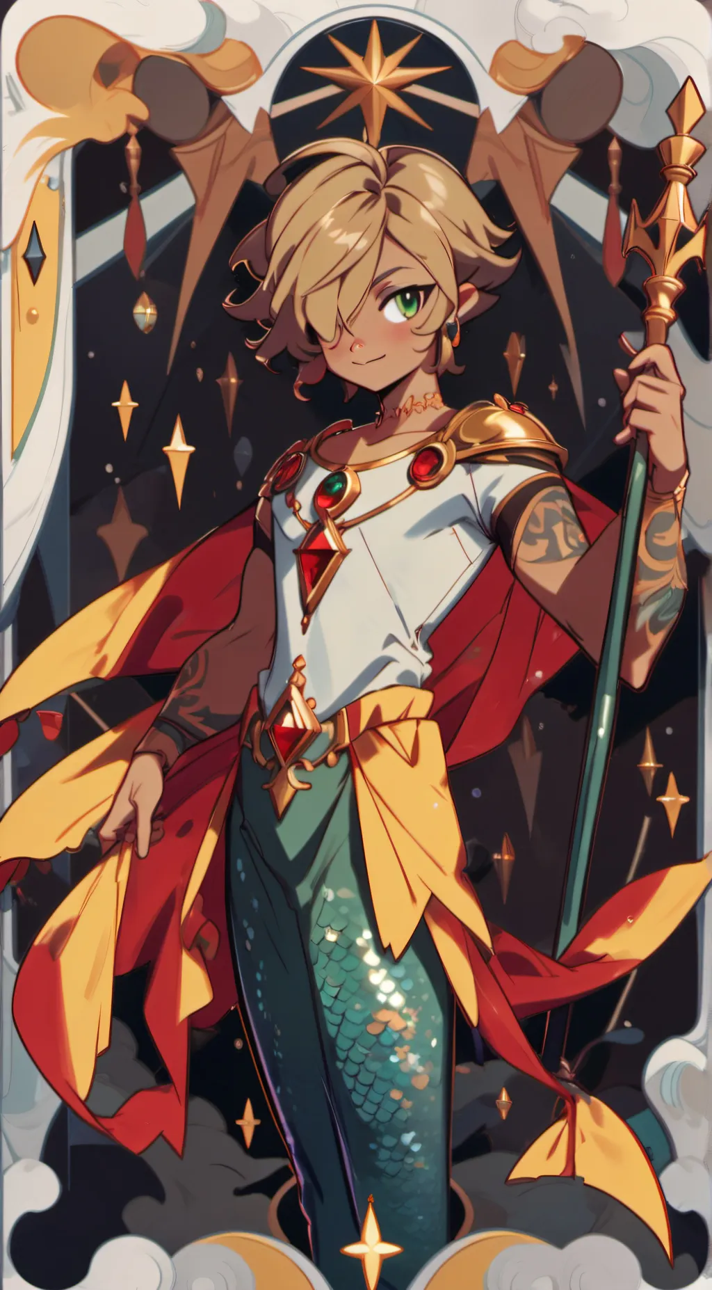 ai character: Lance background