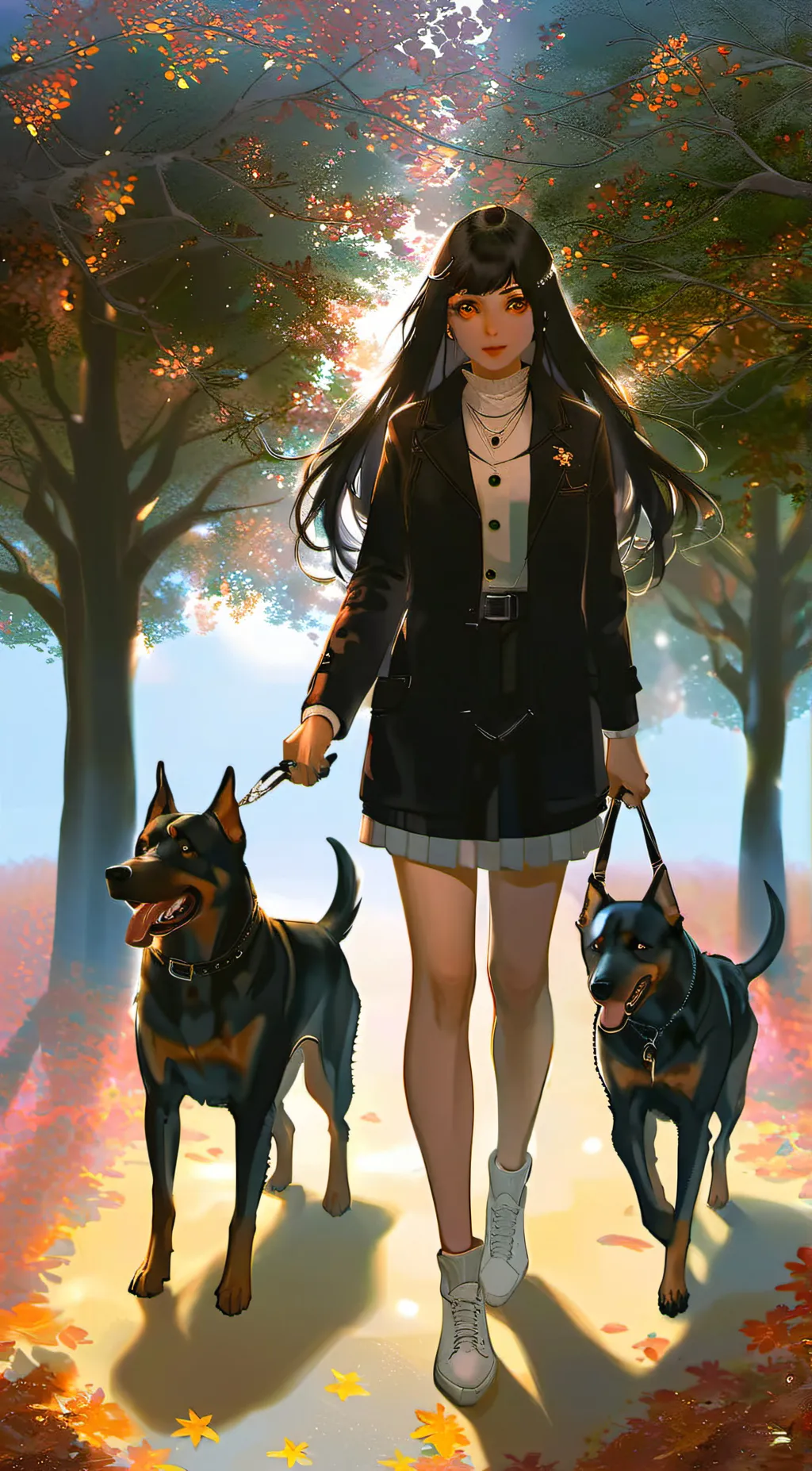 ai character: Nadia background