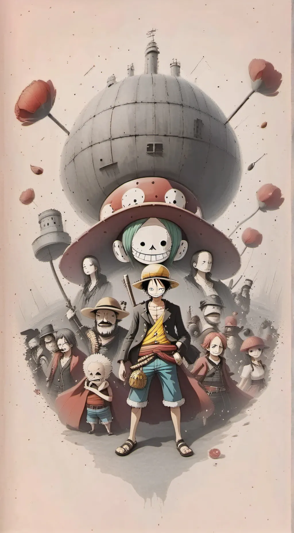 ai character: onepiece-poppyplay background