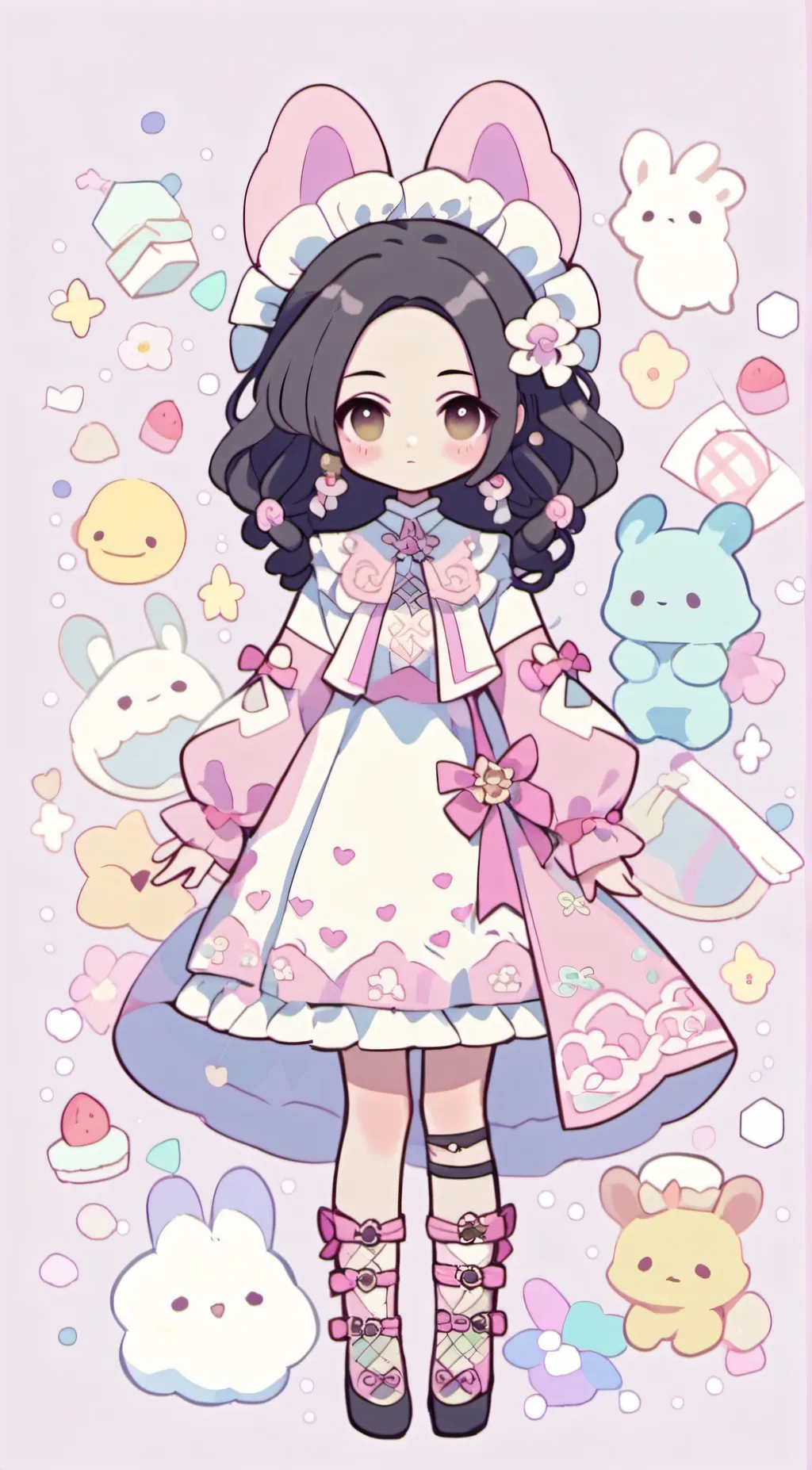 ai character: flair  background