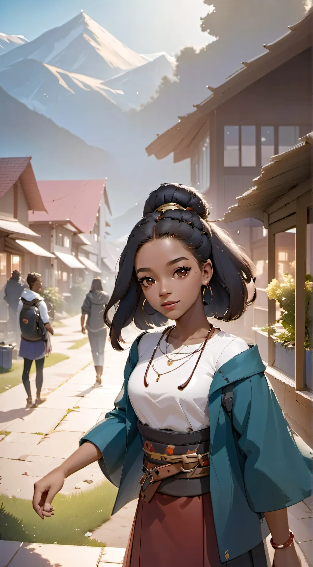 ai character: Mia background