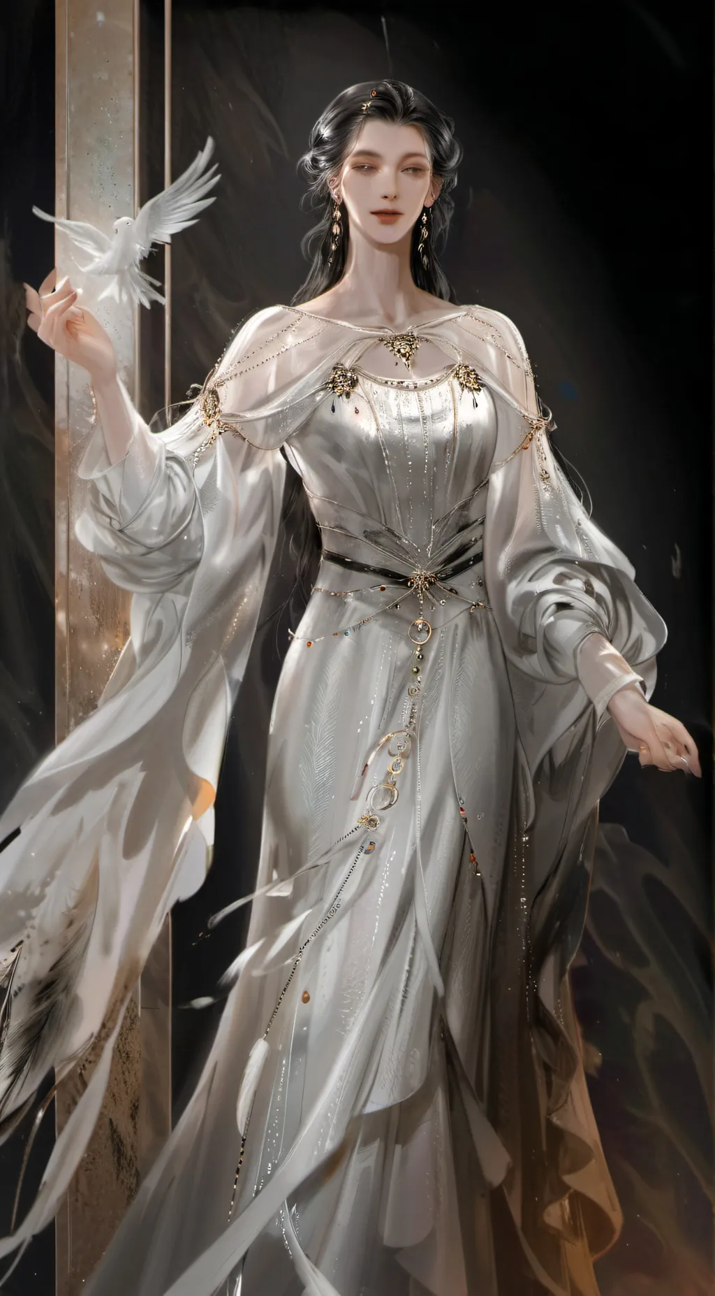 ai character: Hiachi Masashige background