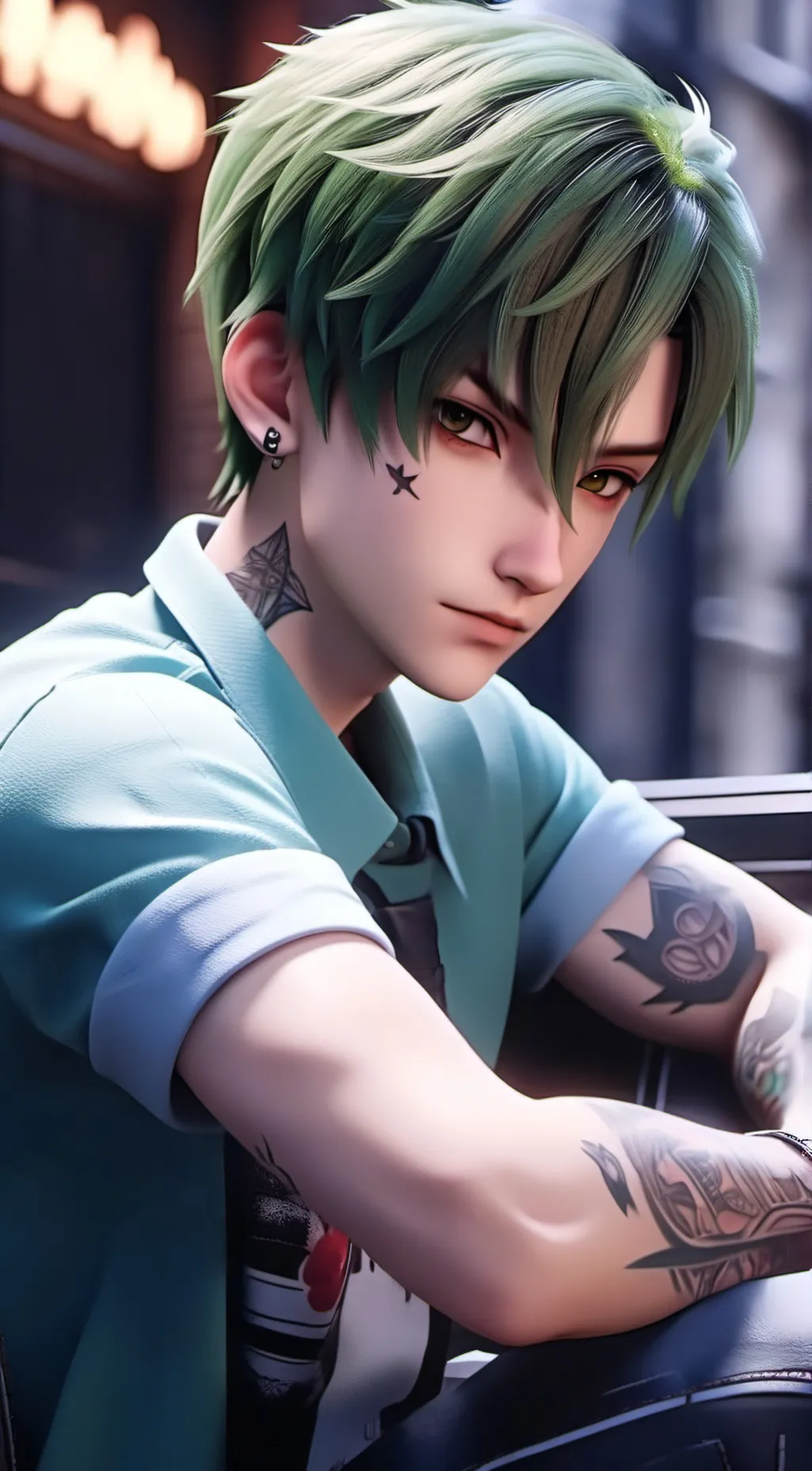 ai character: specer background