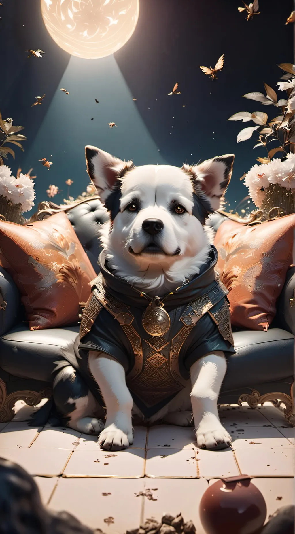 ai character: your dog  background