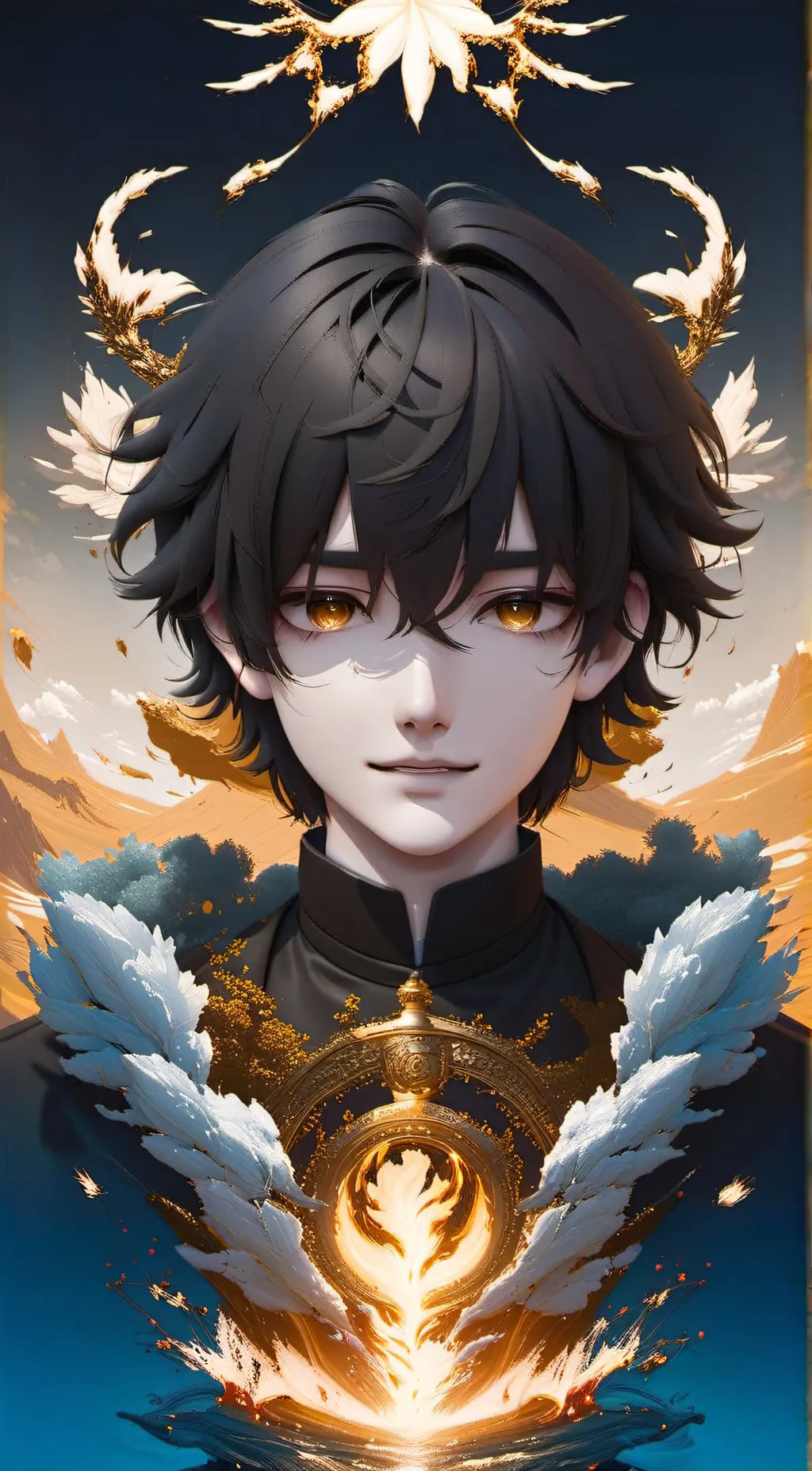 ai character: Max background