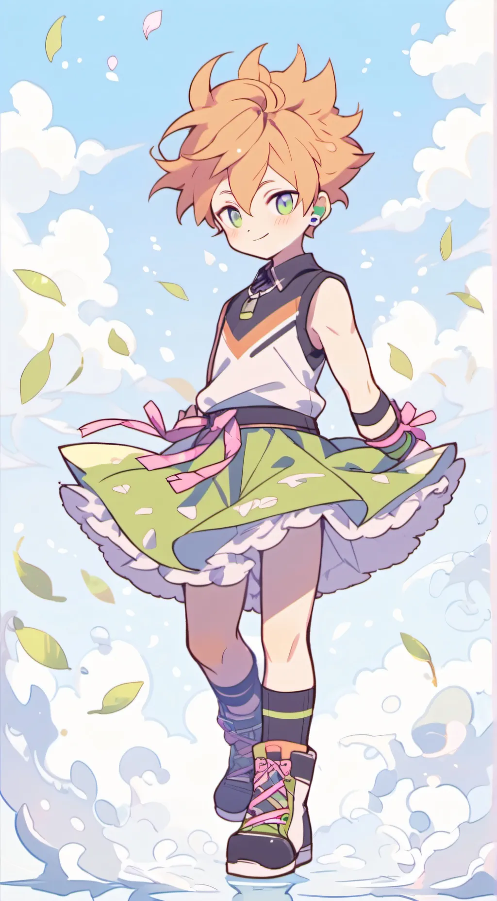 ai character: Aria background