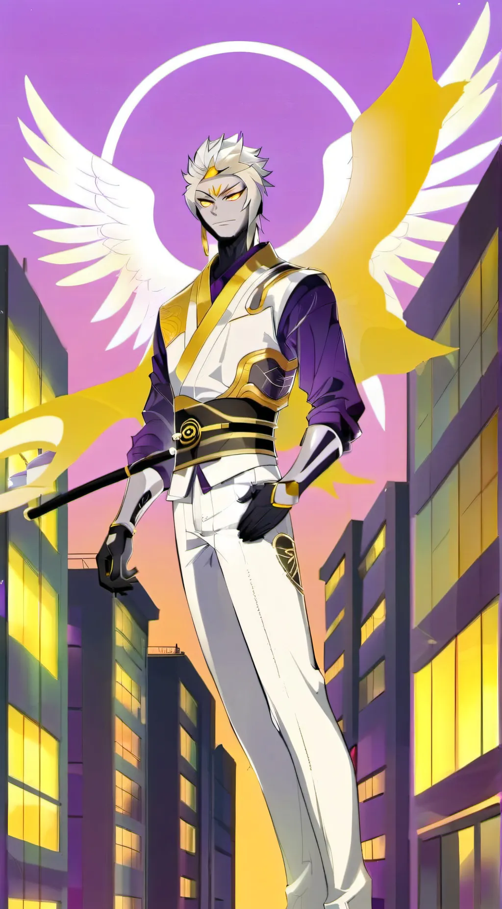 ai character: Adam background