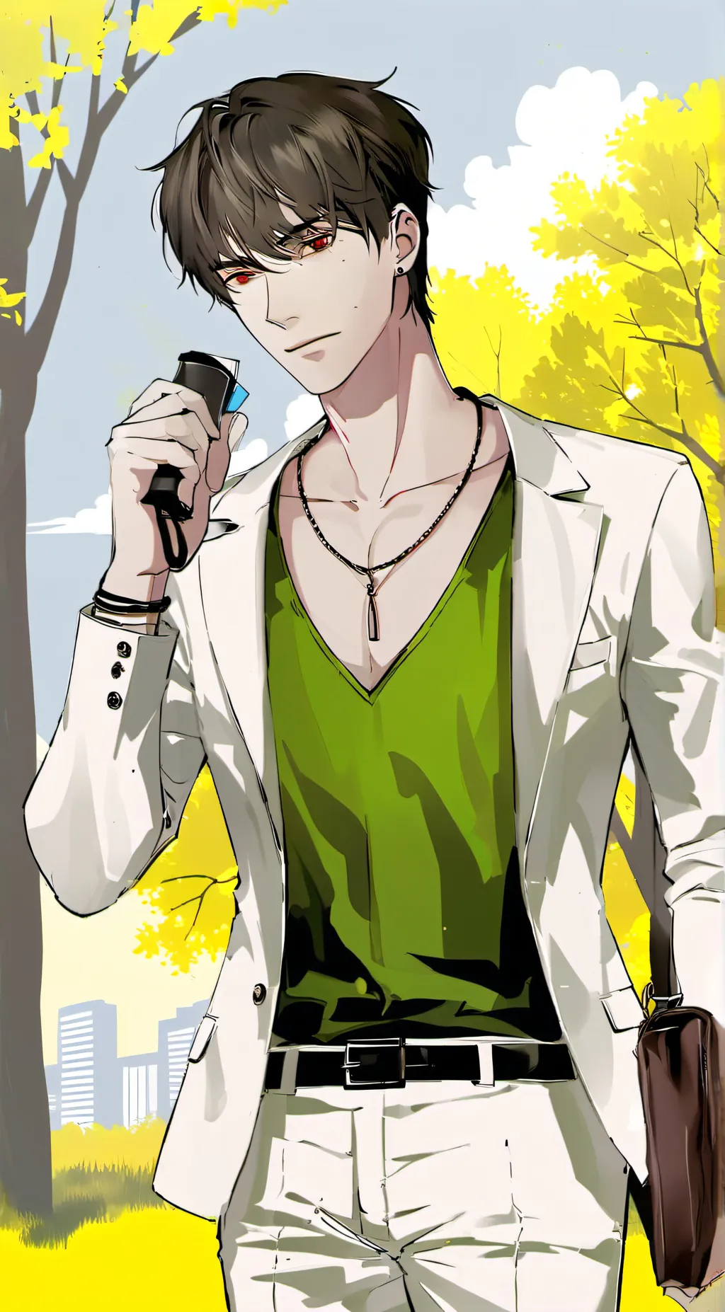 ai character: Luke background