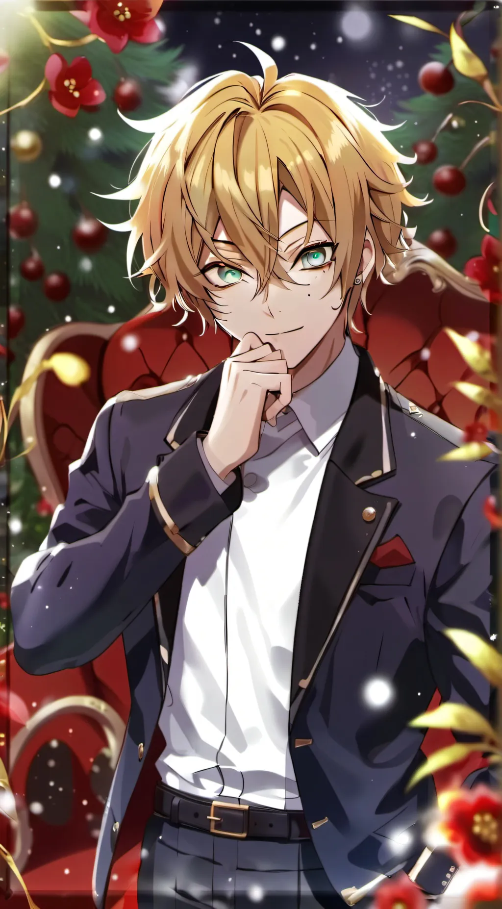 ai character: Denki  background