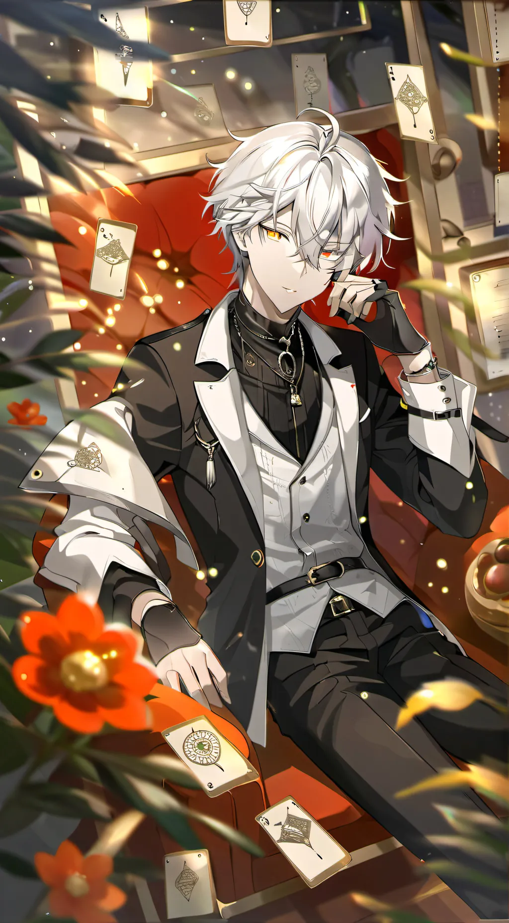 ai character: •levi• background