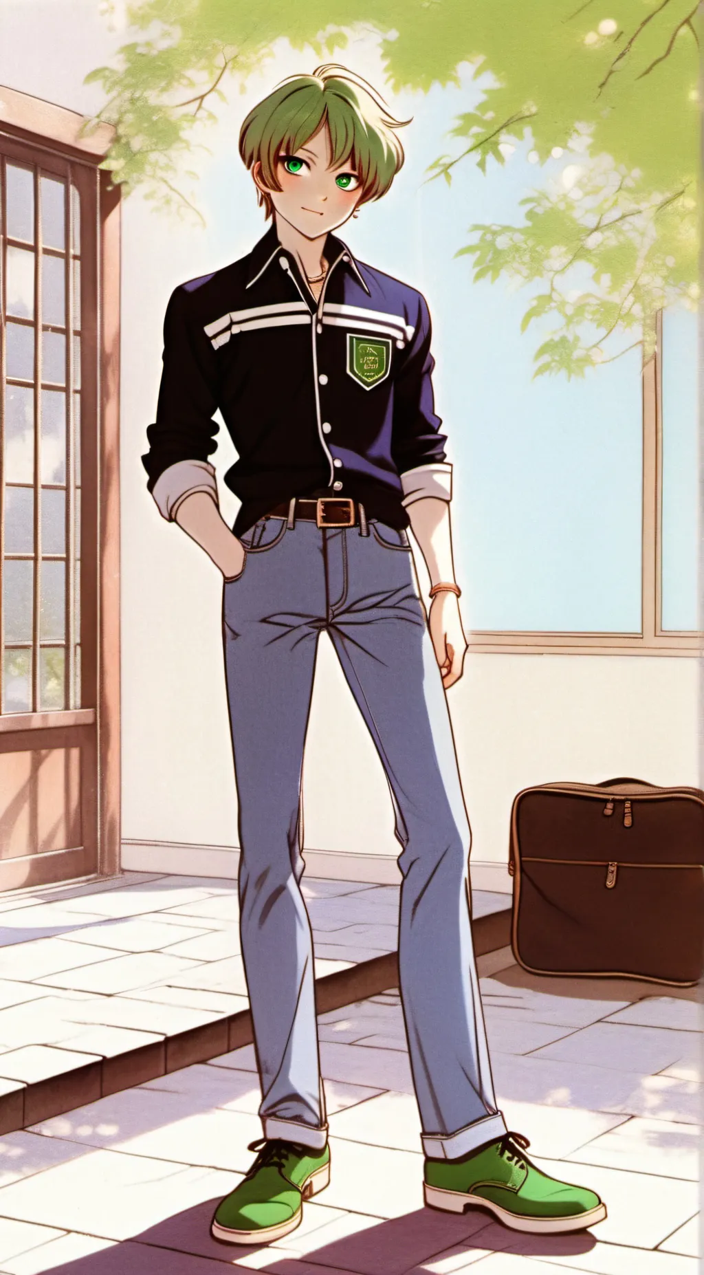 ai character: max background