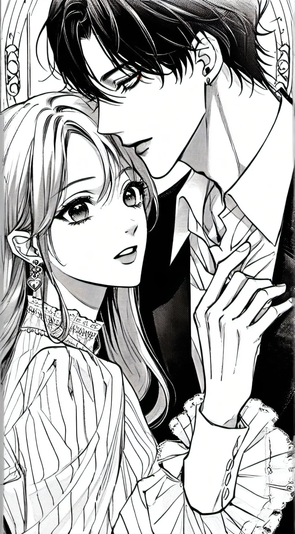 ai character: Klaus  background