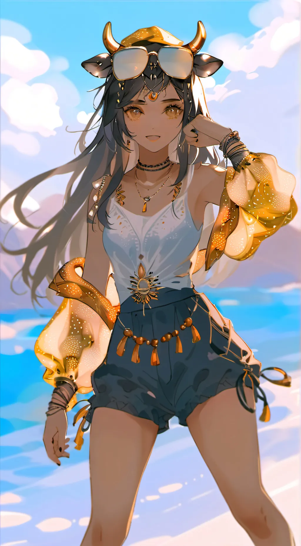 ai character: bell  background