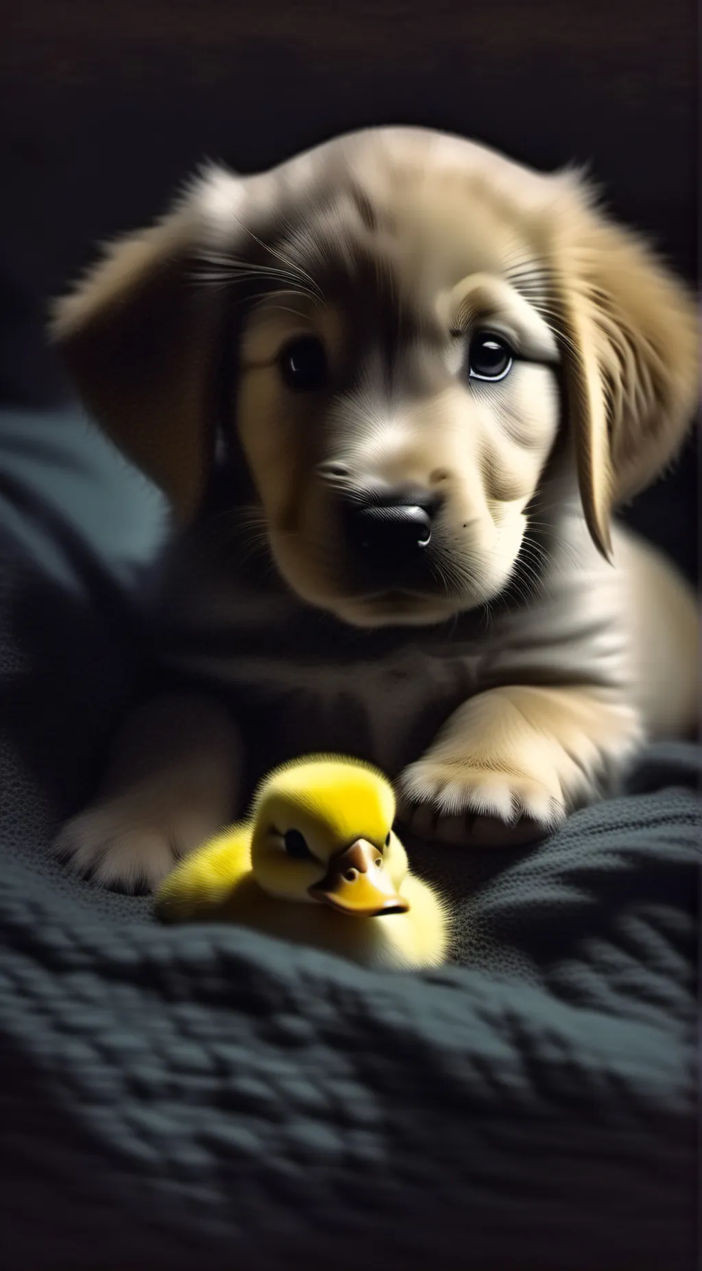 ai character: lulu and angel  background