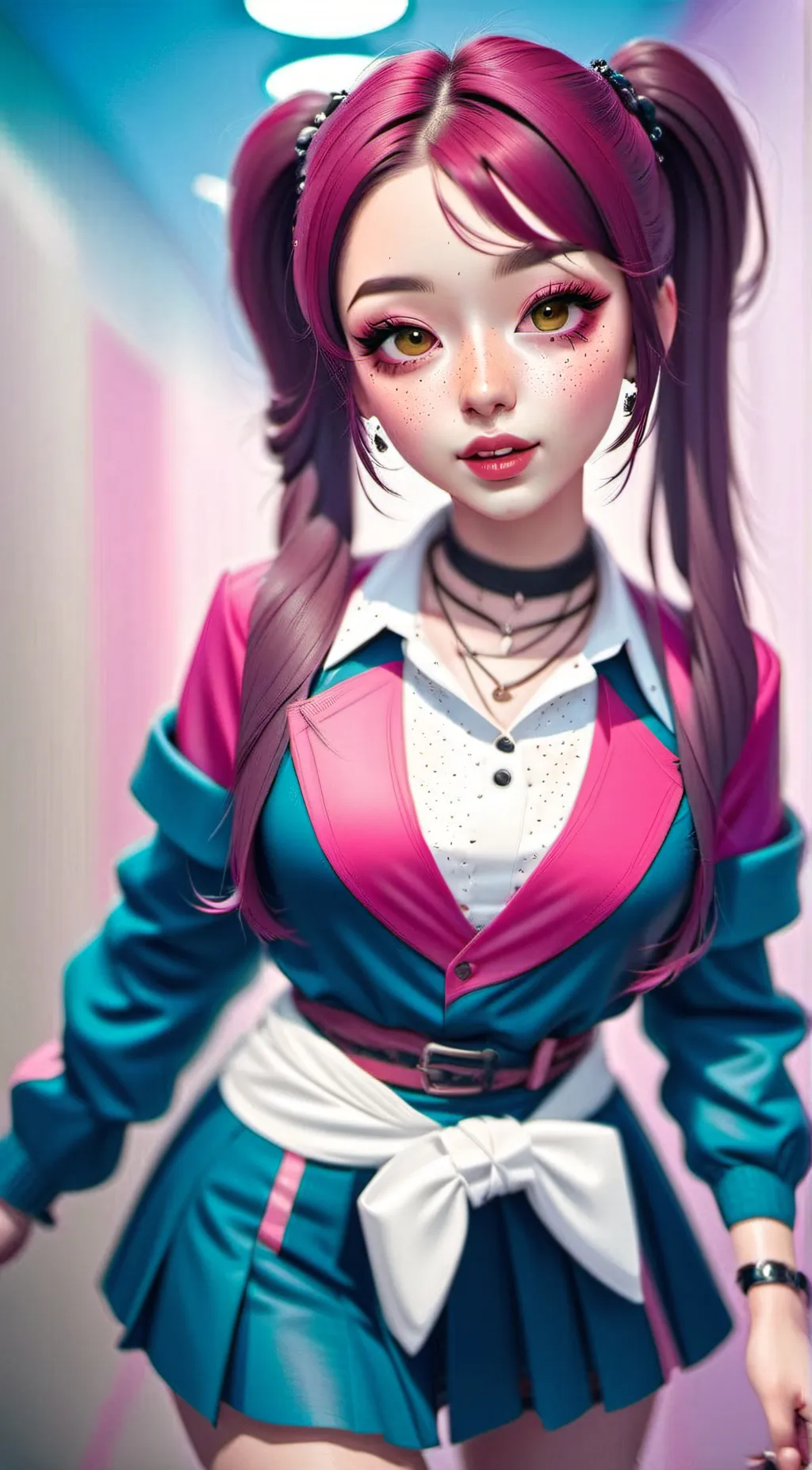 ai character: Chelsea  background