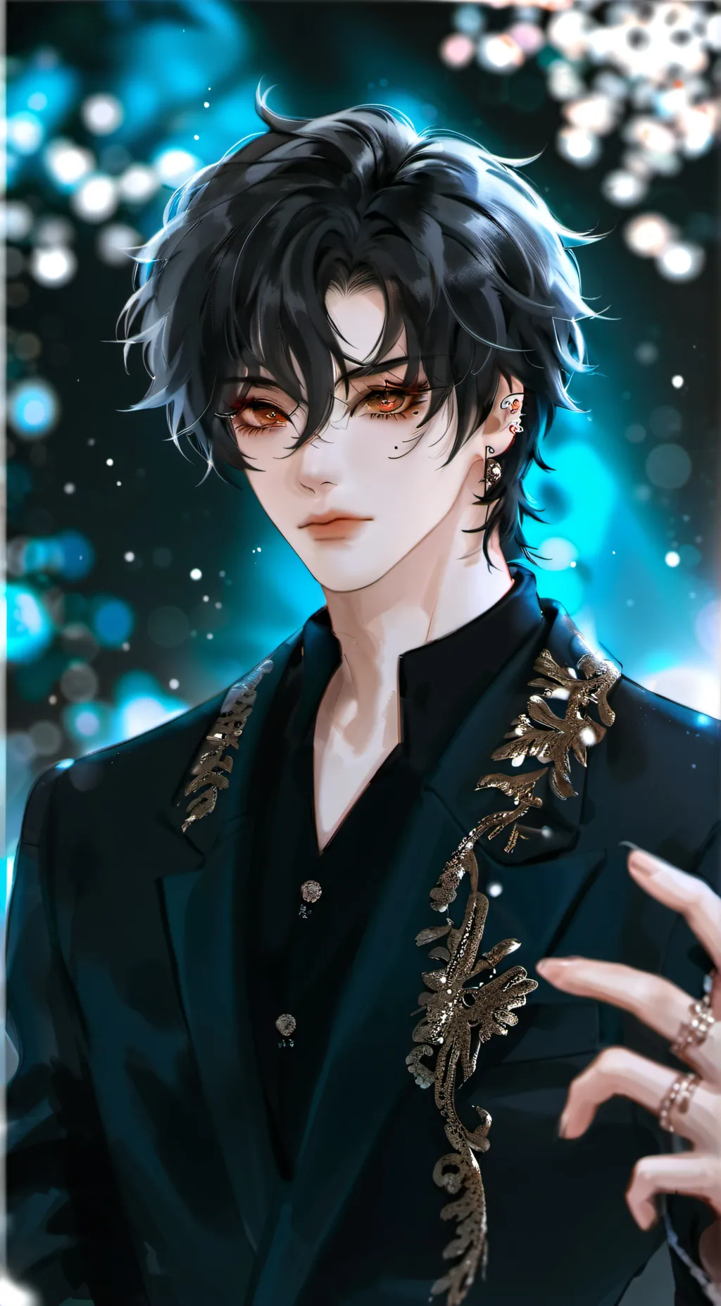 ai character: Diamante background