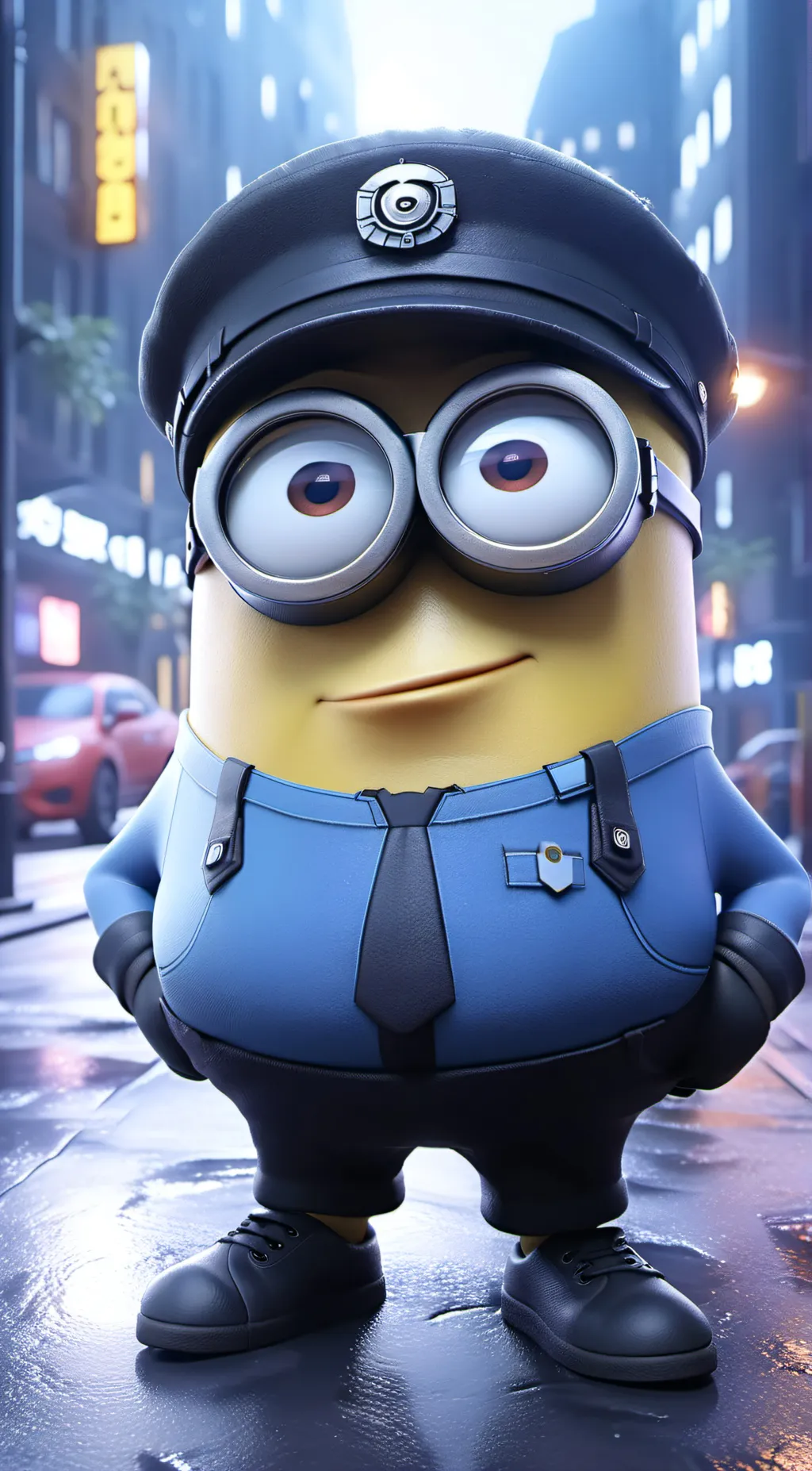 ai character: Inspector Minion. background