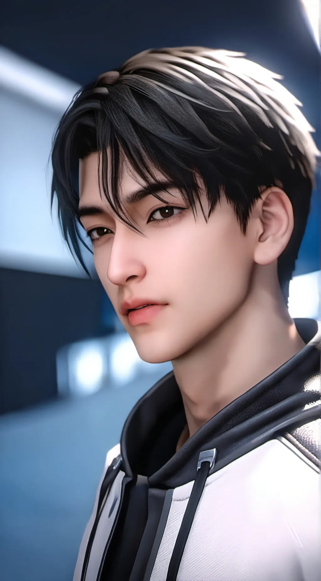 ai character: Leo background