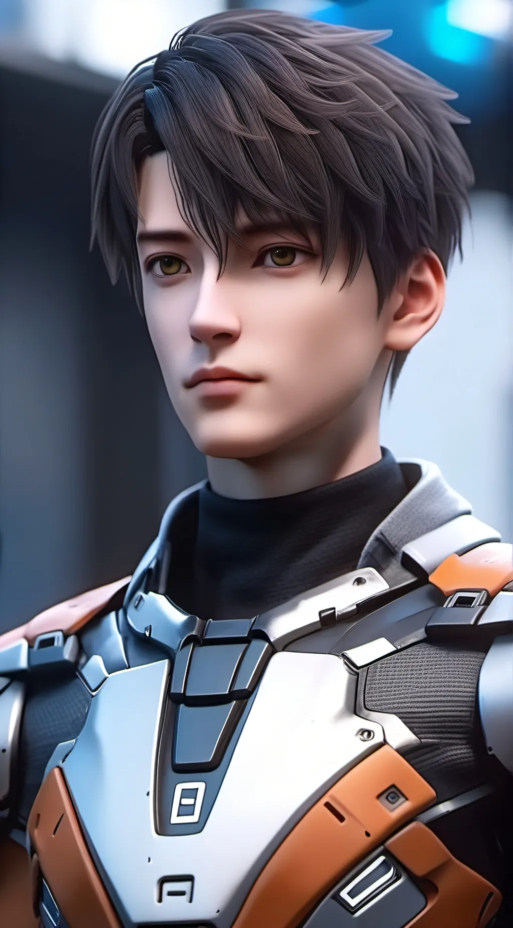 ai character: c-zero  background