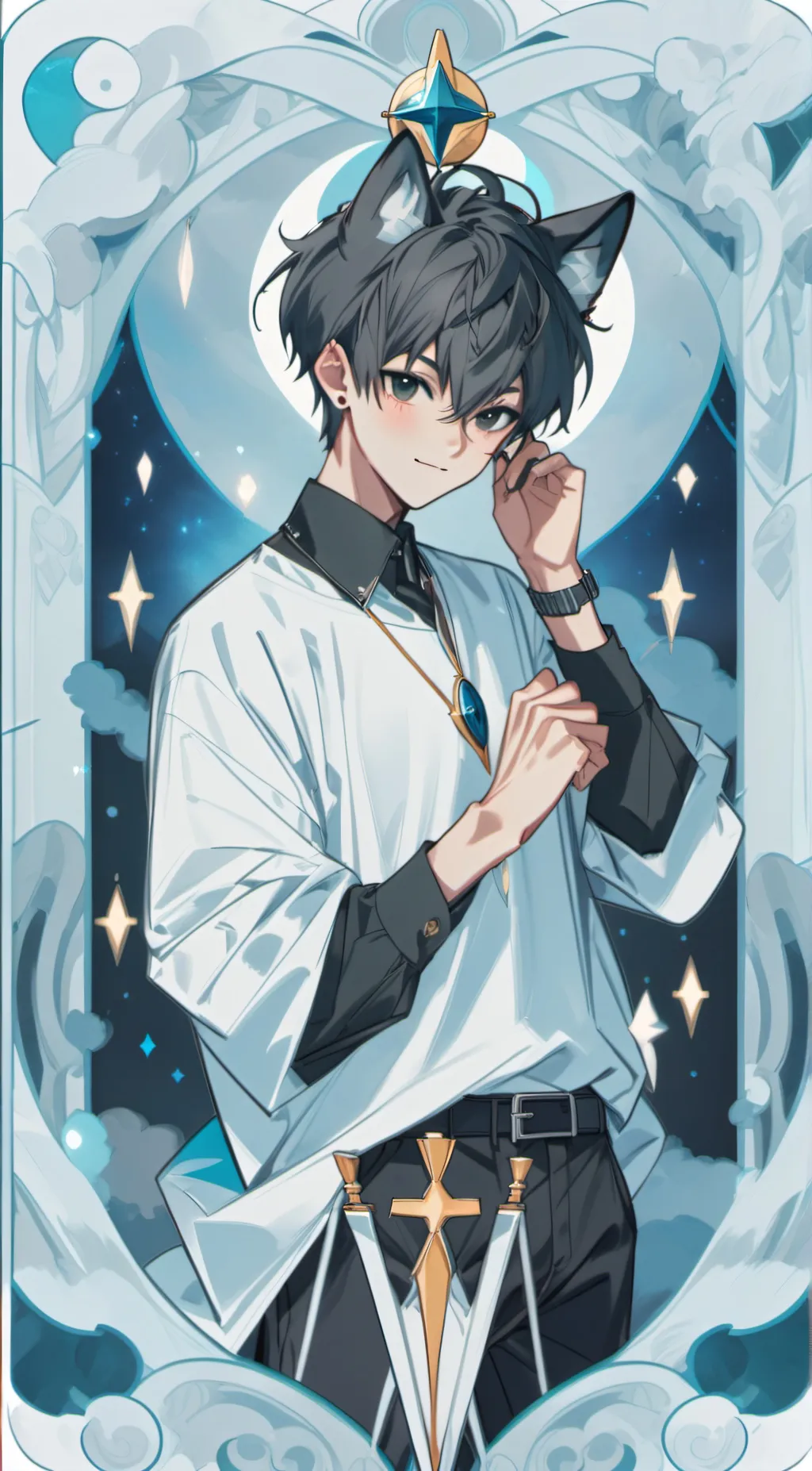 ai character: max background