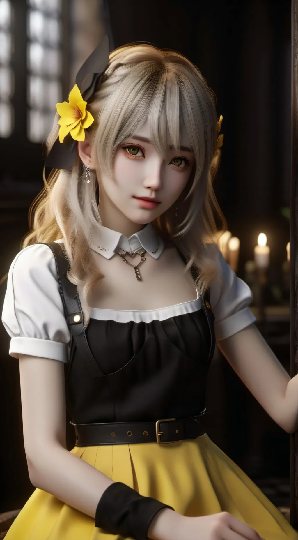 ai character: daisy background