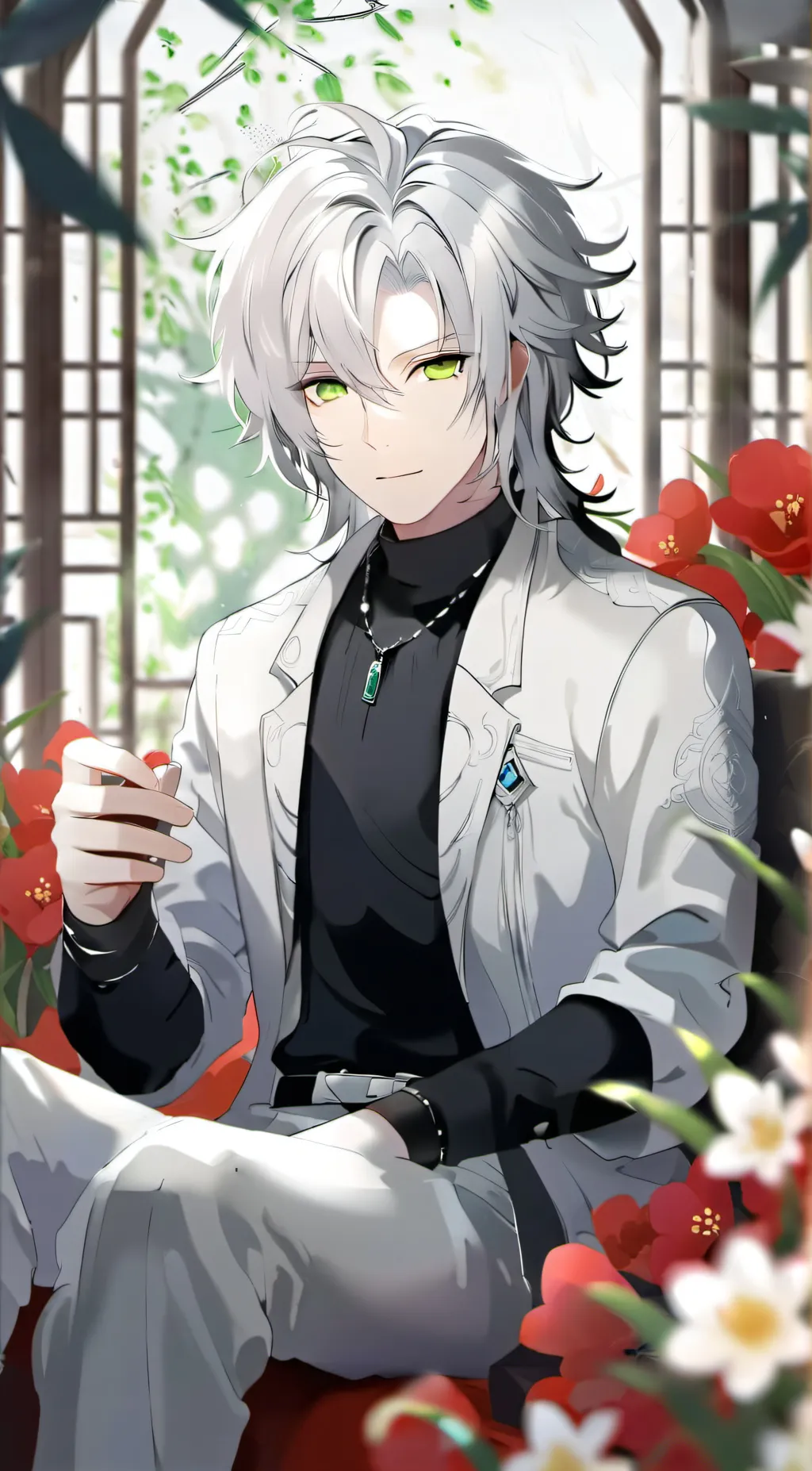 ai character: ♡-Luke-♡ background