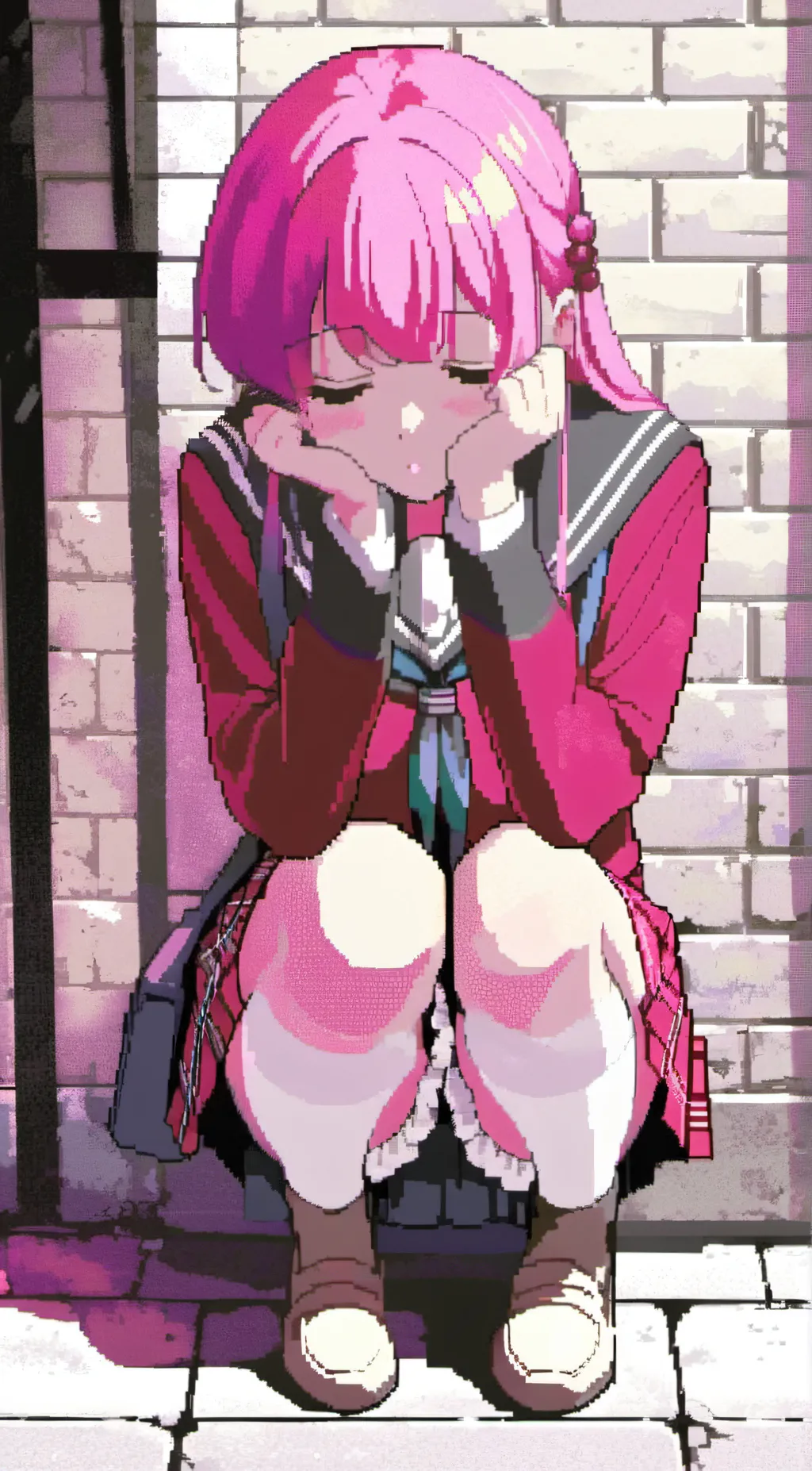 ai character: Ashley background