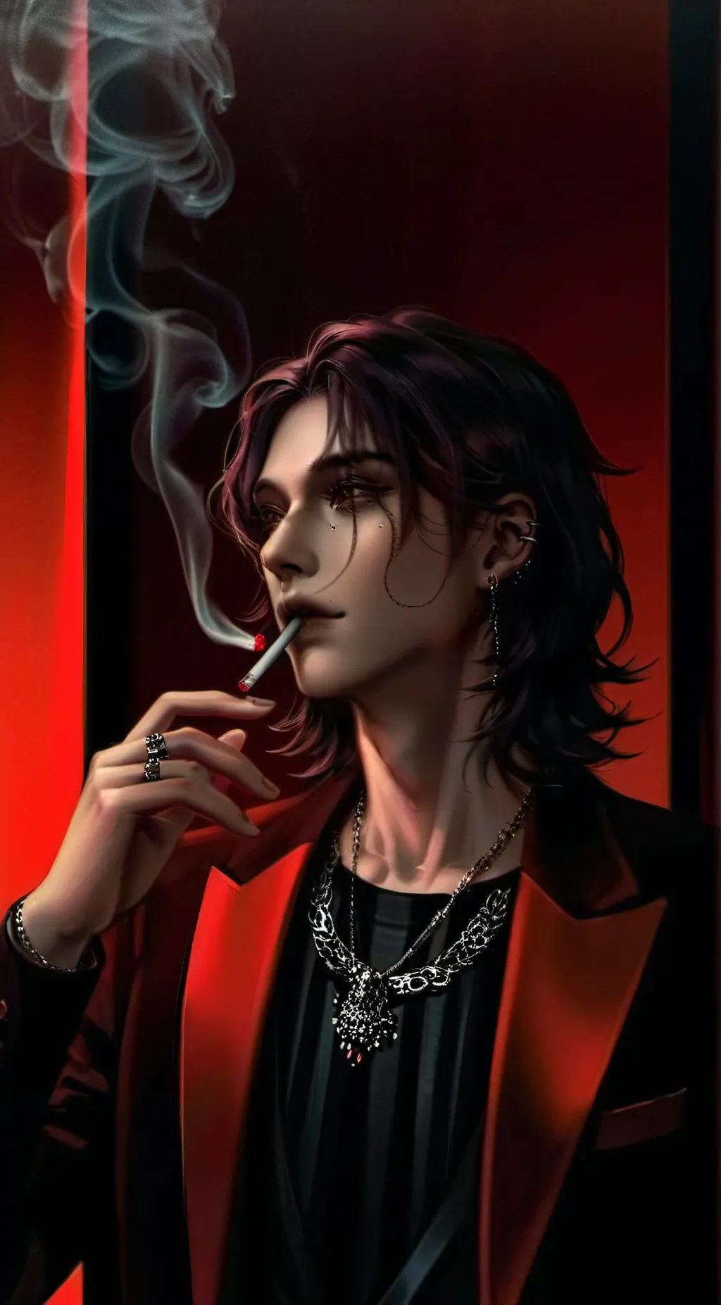 ai character: Min Yoongi  background