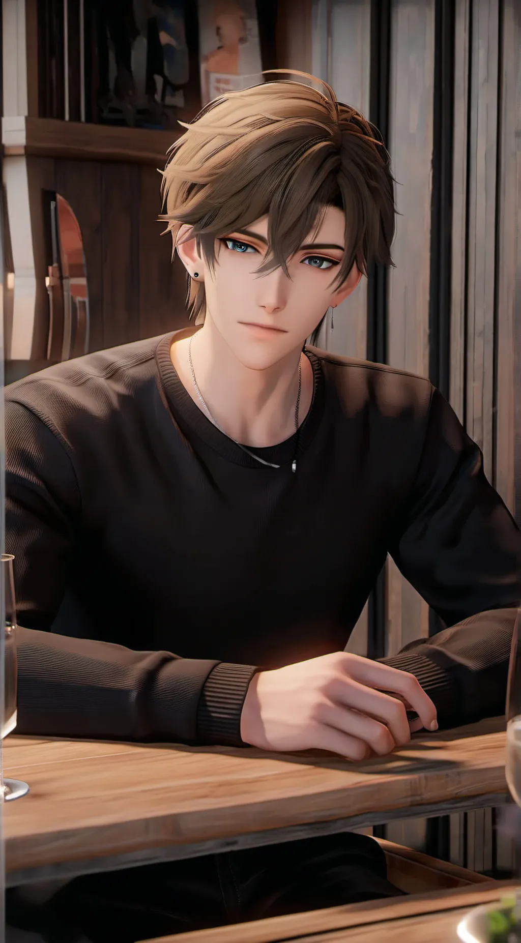 ai character: Colby background