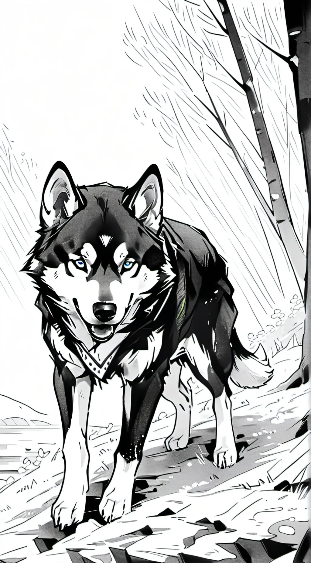 ai character: Spike background