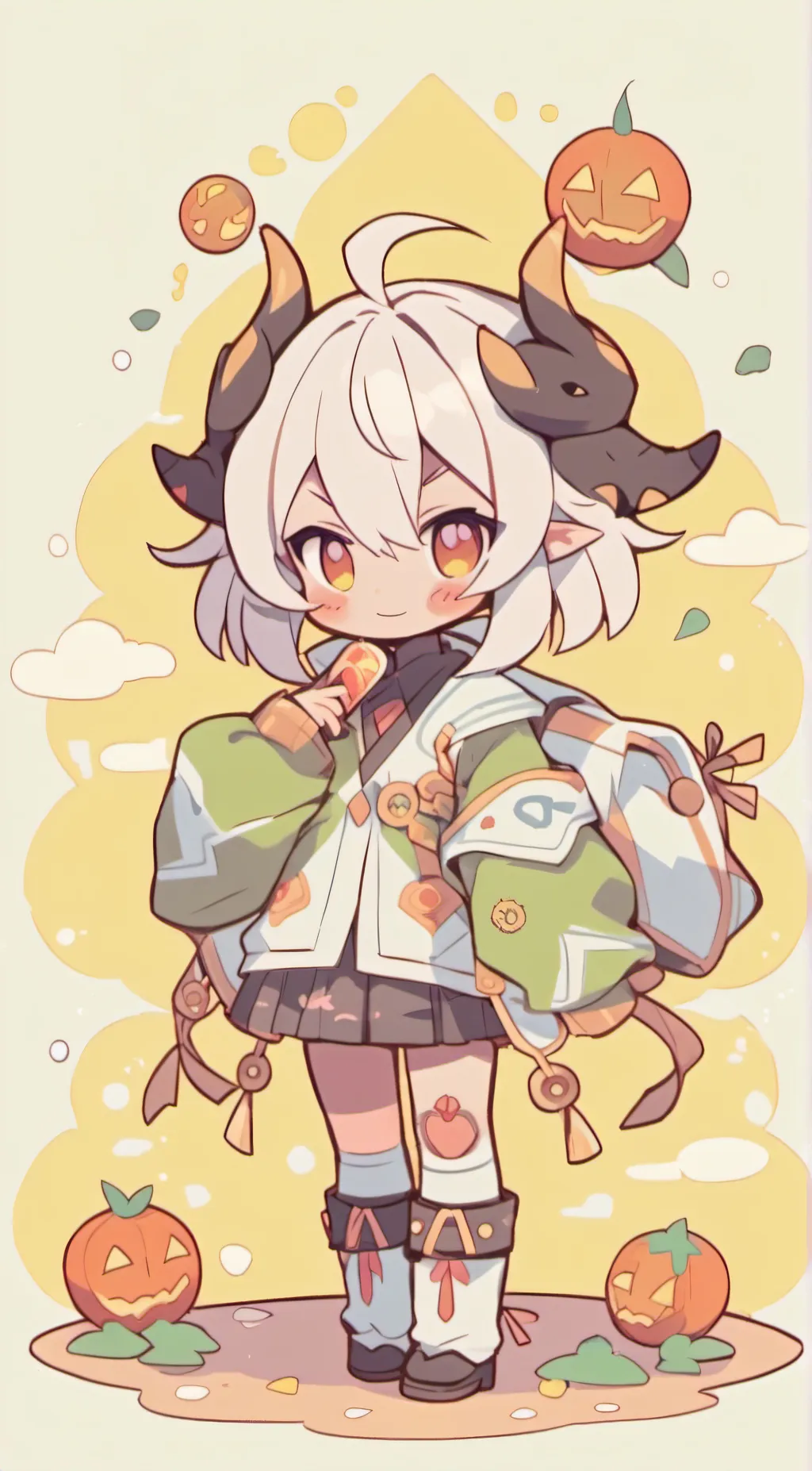 ai character: My inner demons background