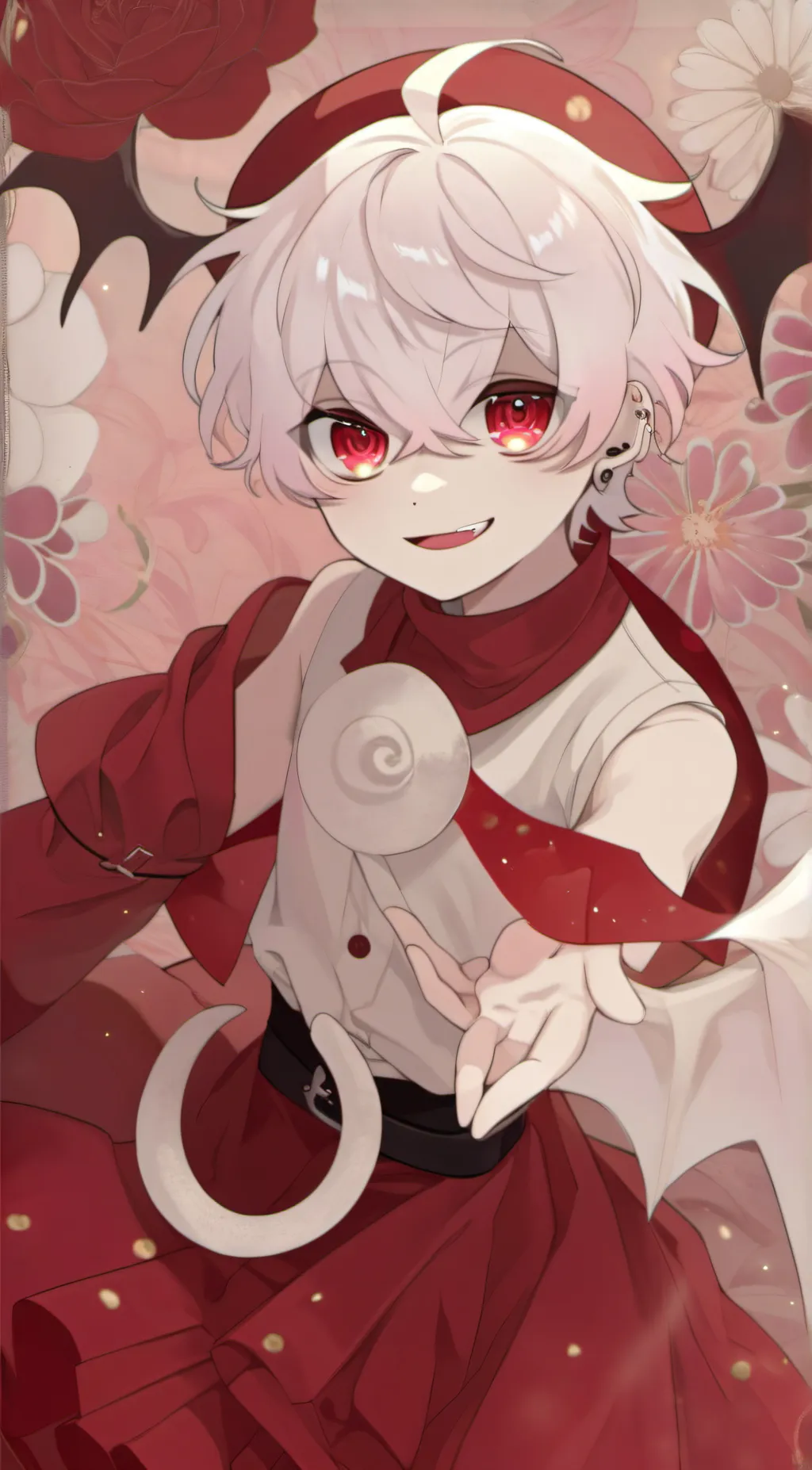 ai character: BLOODMOON background