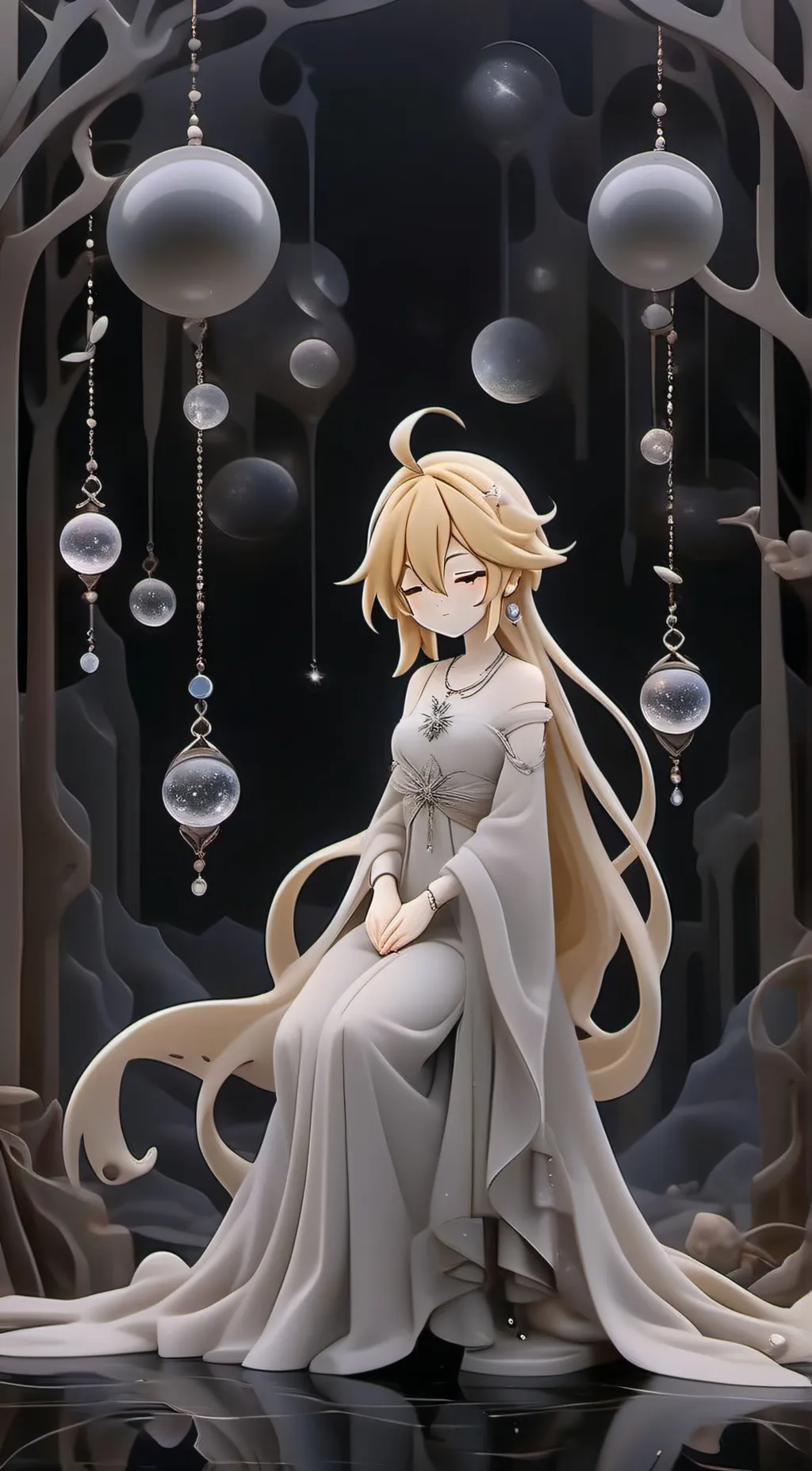 ai character: Aurora background