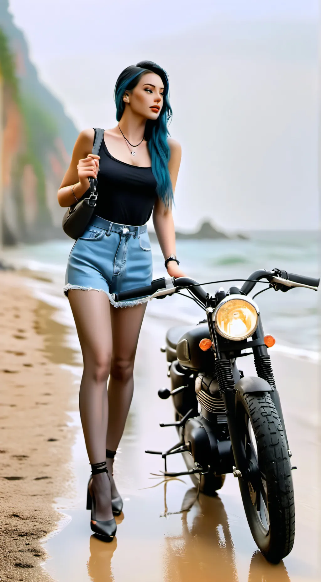 ai character: Aria background