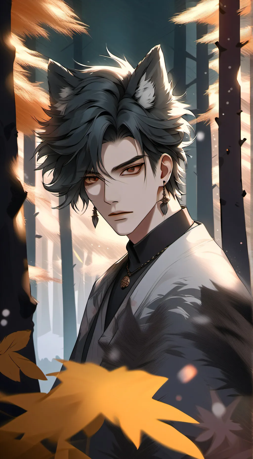 ai character: Miko background