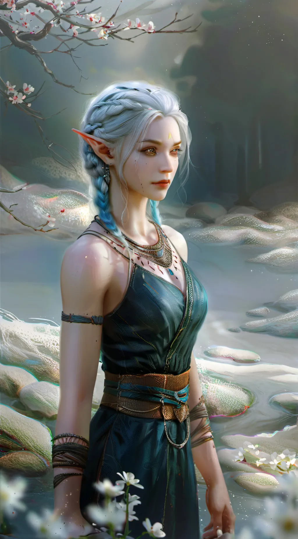 ai character: Breeze background