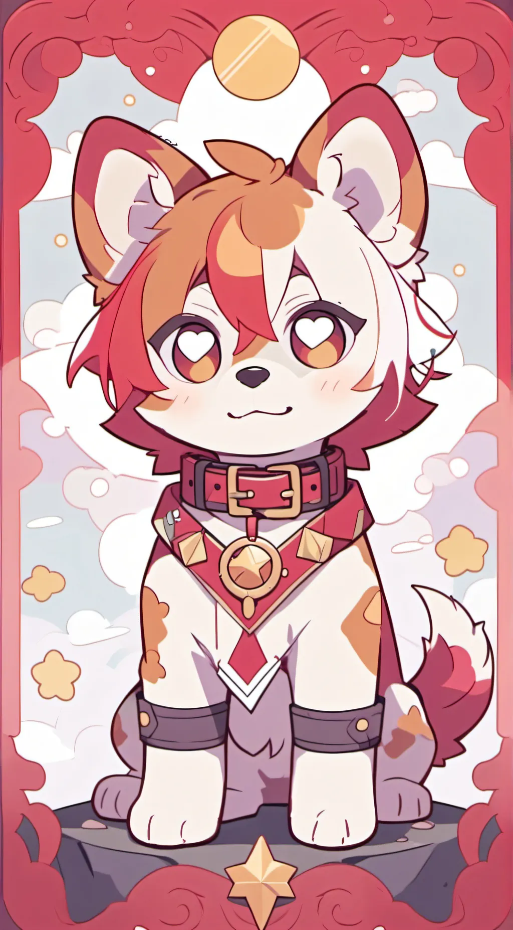 ai character: DogDay  background