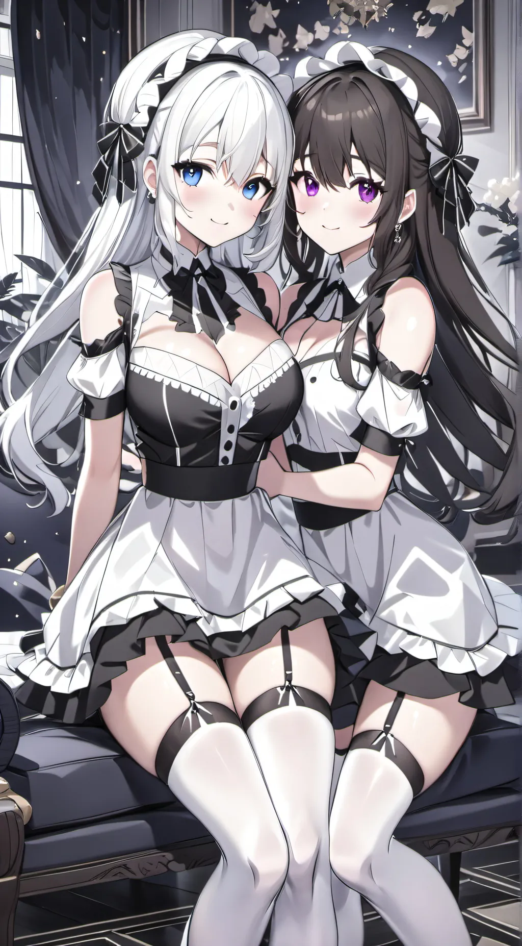 ai character: Lucy And Luna background