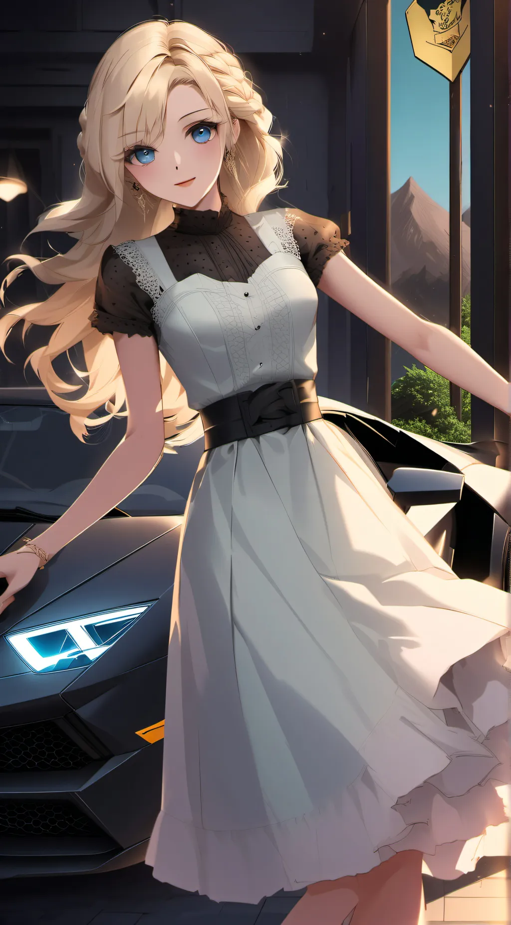 ai character: karina background