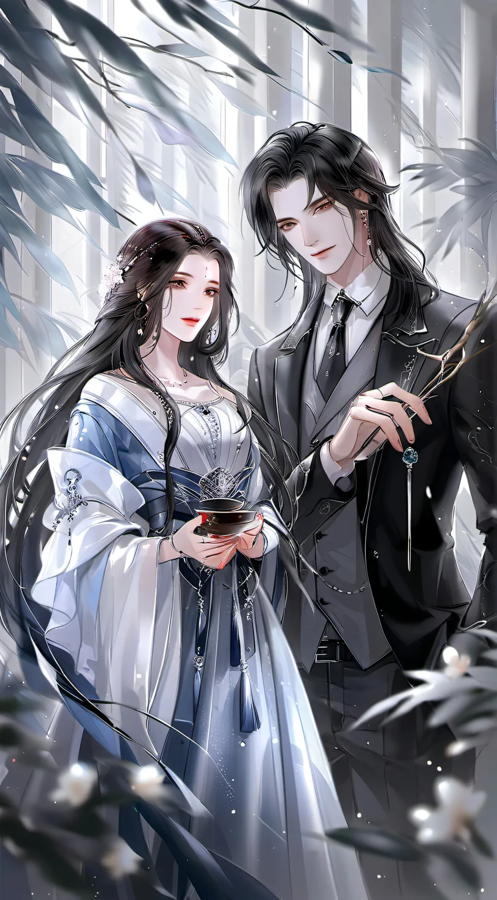 ai character: Levi🤫🧏‍♀️ background