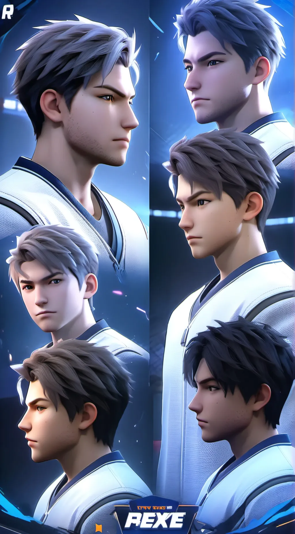 ai character: FNF background