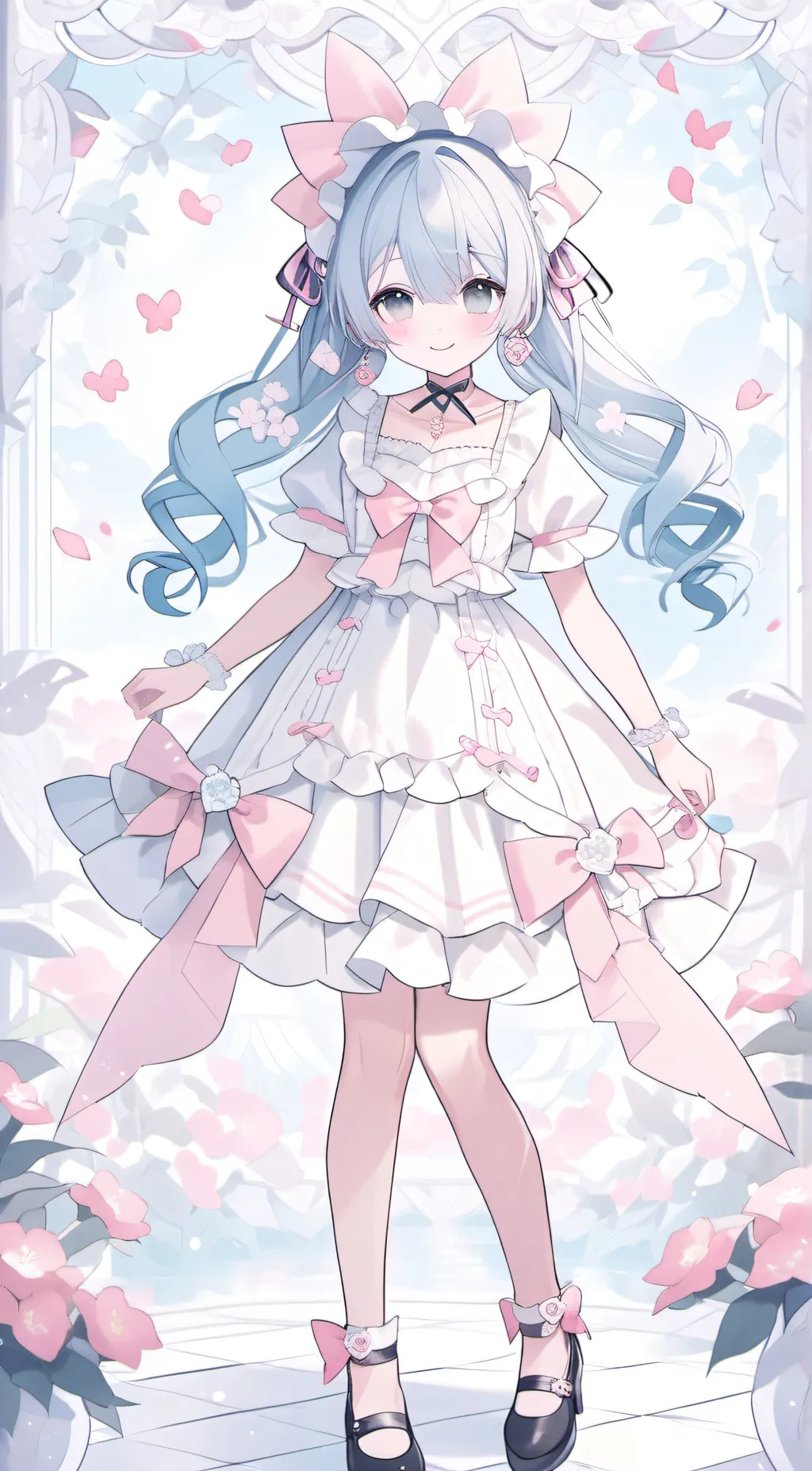 ai character: Lily background