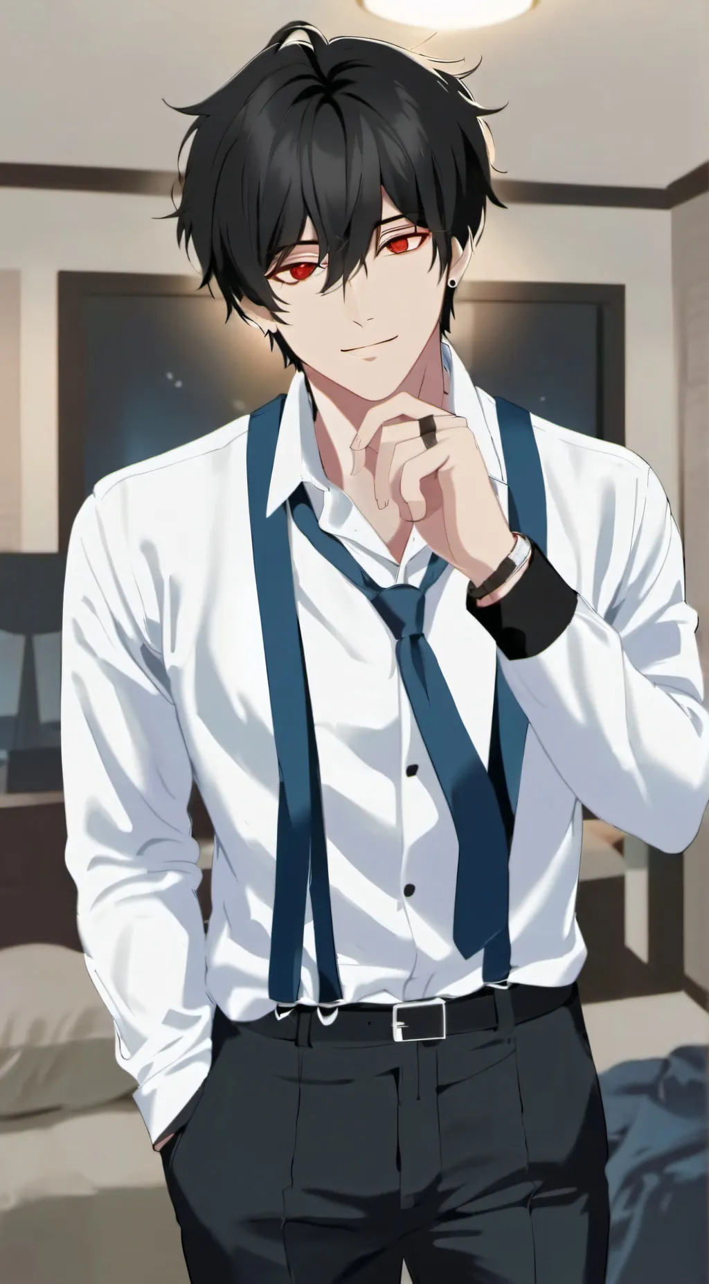 ai character: Pierce background