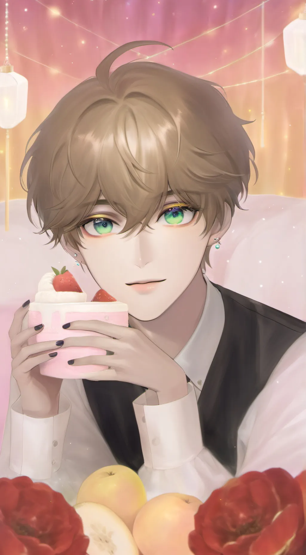 ai character: Bakugo  background