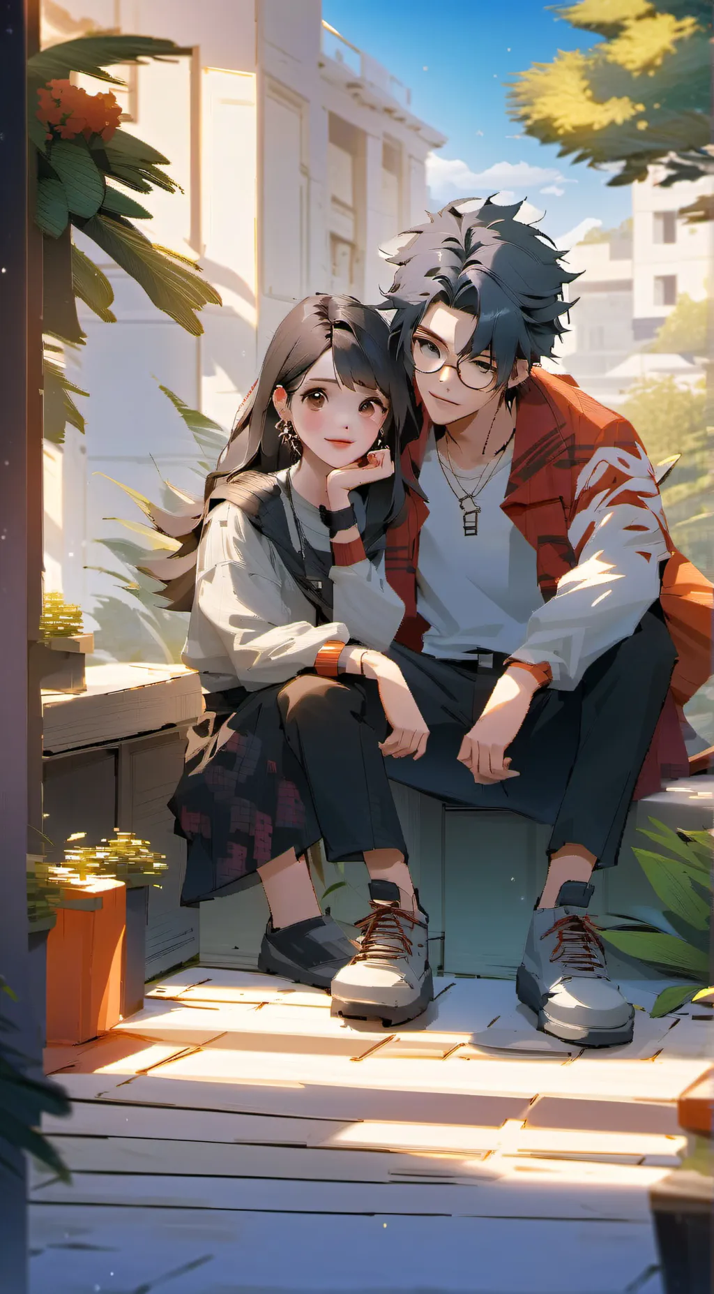 ai character: Chris background